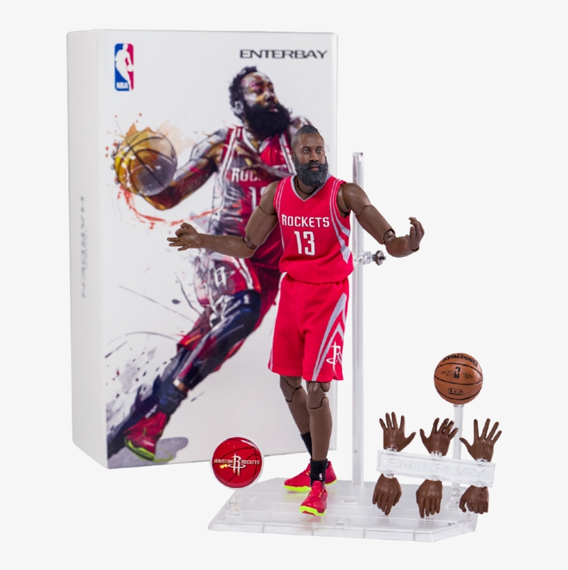 Enterbay Soldier Model 1/9 Blue Ball Star Hand Can - James Harden Enterbay, transparent png #938387