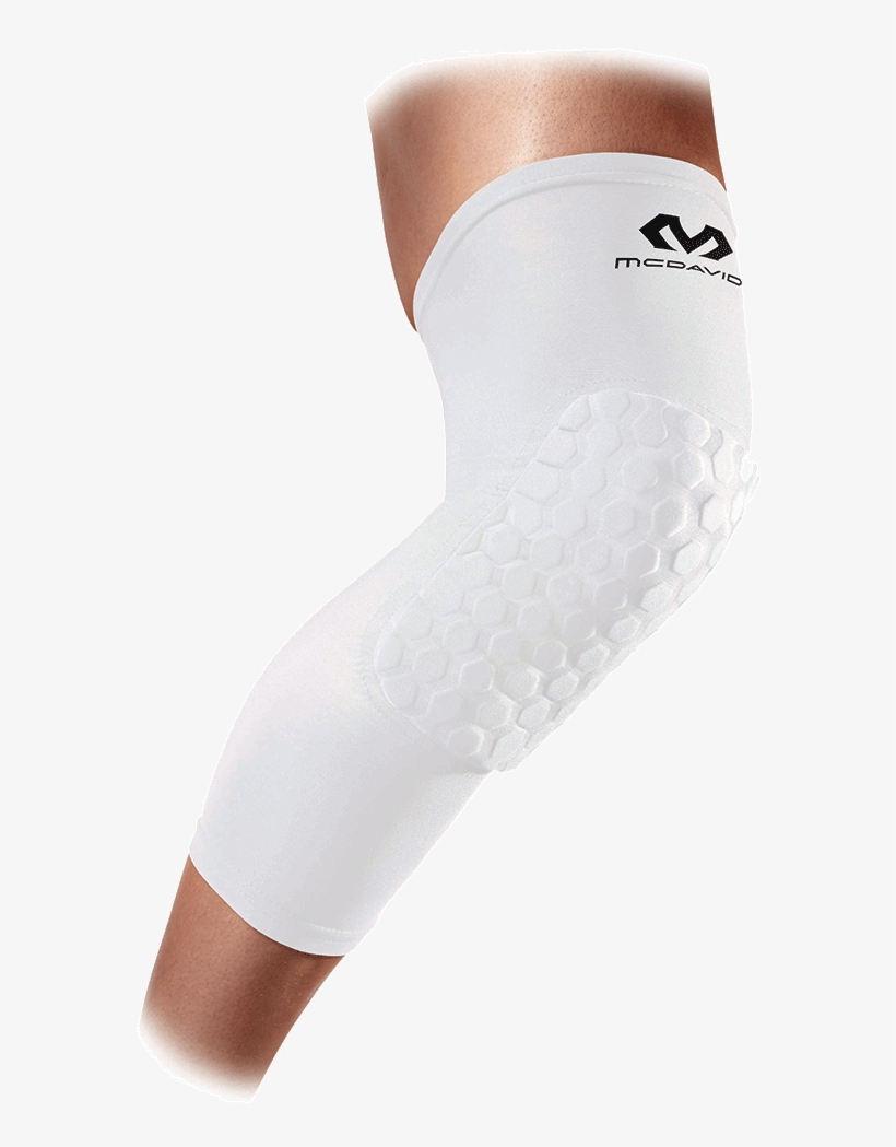 Mcdavid White Shooters Arm And Knee Sleeves Pack At - Mcdavid, transparent png #938476