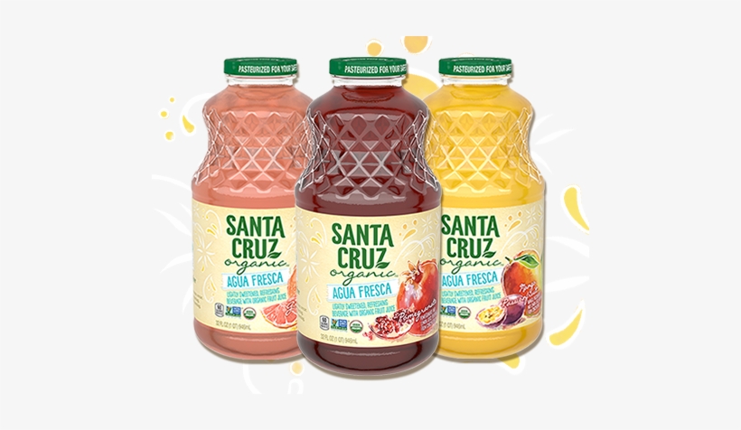 Aguafresca-carousel - Santa Cruz Organic Agua Fresca, Pomegranate - 32 Fl, transparent png #938647