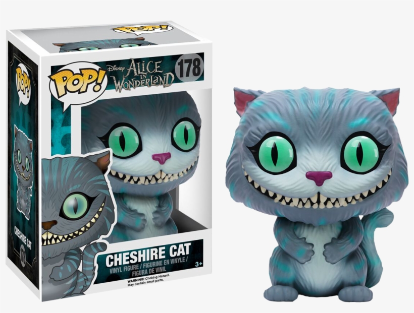 Cheshire Cat Pop Vinyl Figure, transparent png #938648