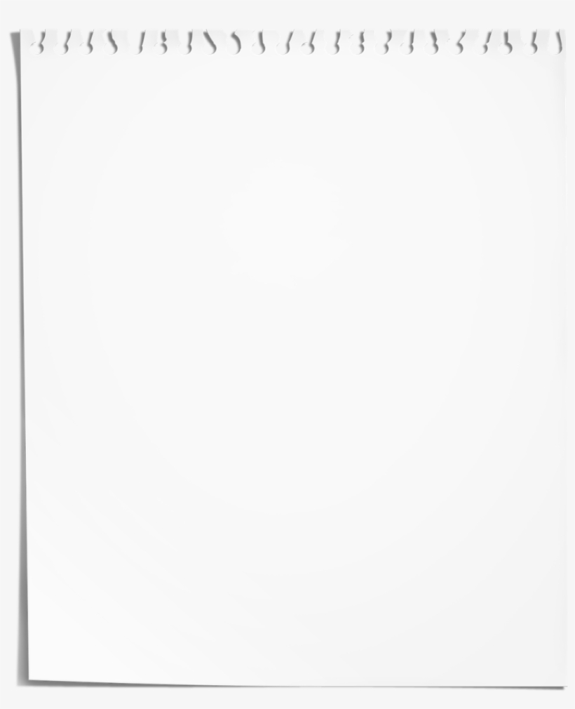 White Note Paper Png - Monochrome, transparent png #938846