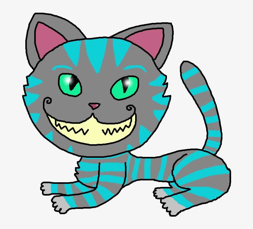 Cheshire Cat In Tim Burton Movie Style Still - Emeraldia, transparent png #938866