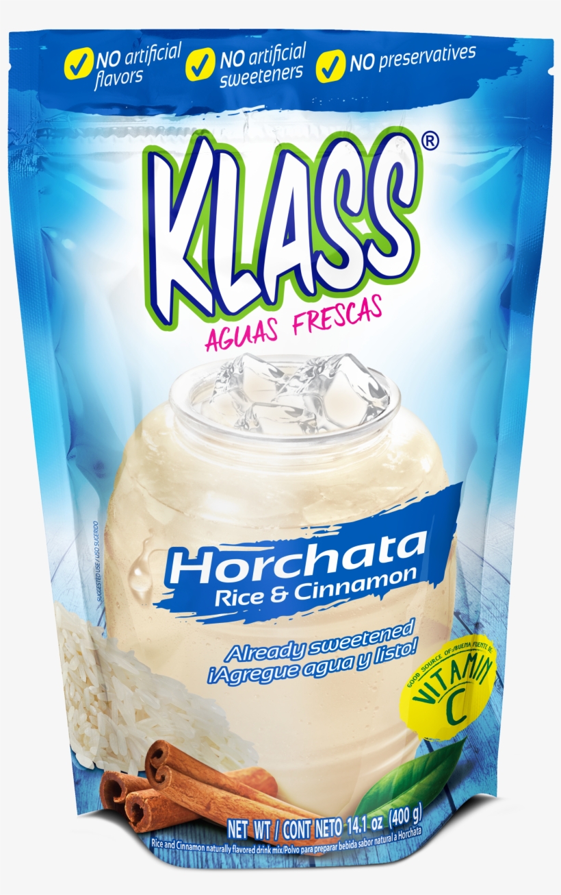 Klass Horchata Naturally Flavored Drink Mix - Klass Mango Drink Mix, 17.3 Oz, transparent png #939042
