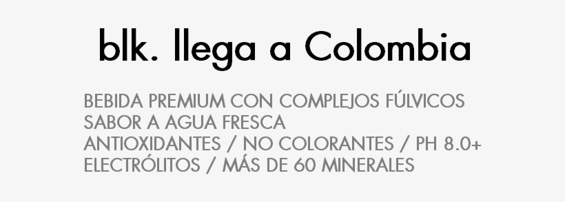Llega A Colombia Bebida Premium Con Complejos Fúlvicos - Colombia, transparent png #939175