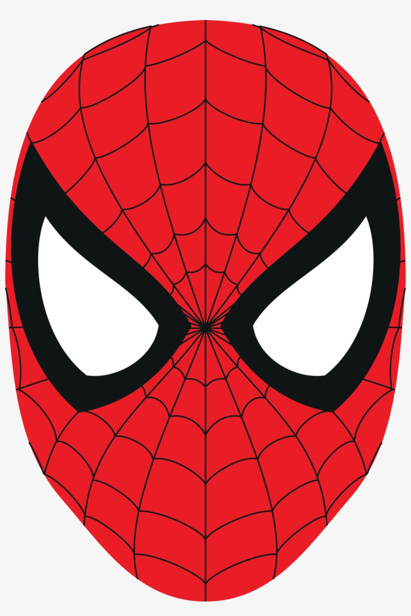 Enter Image Description Here - Spiderman Face Cartoon, transparent png #939301