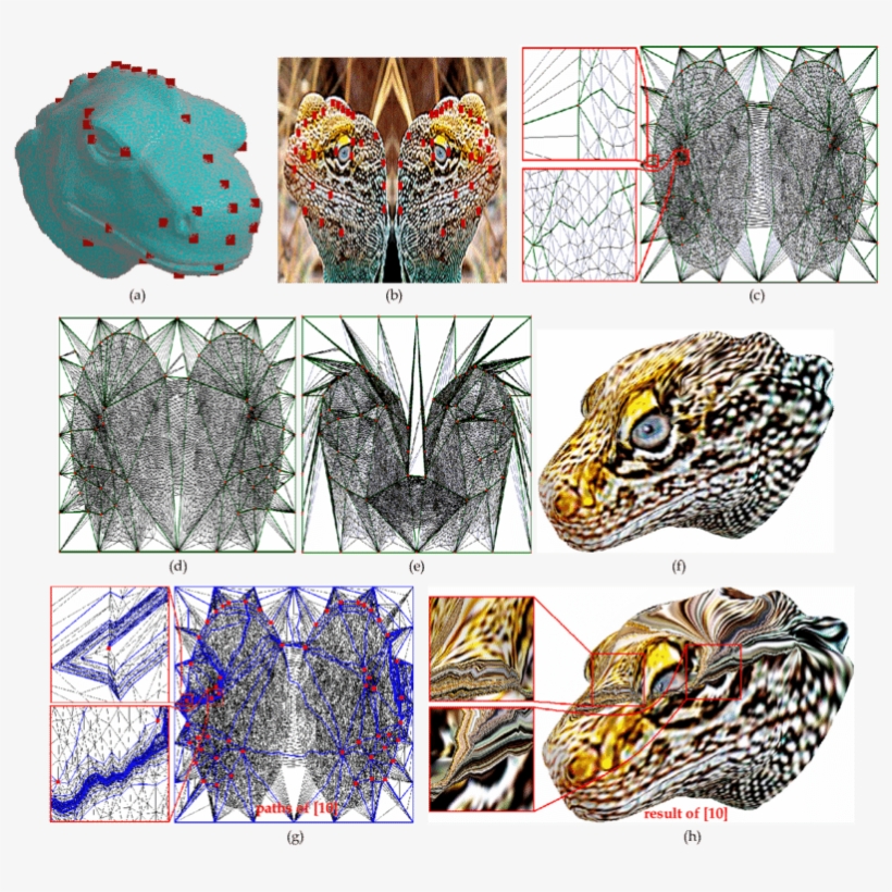 A) Input Mesh M. (b) Input Texture. (c) The Embedding - Egg Decorating, transparent png #939407