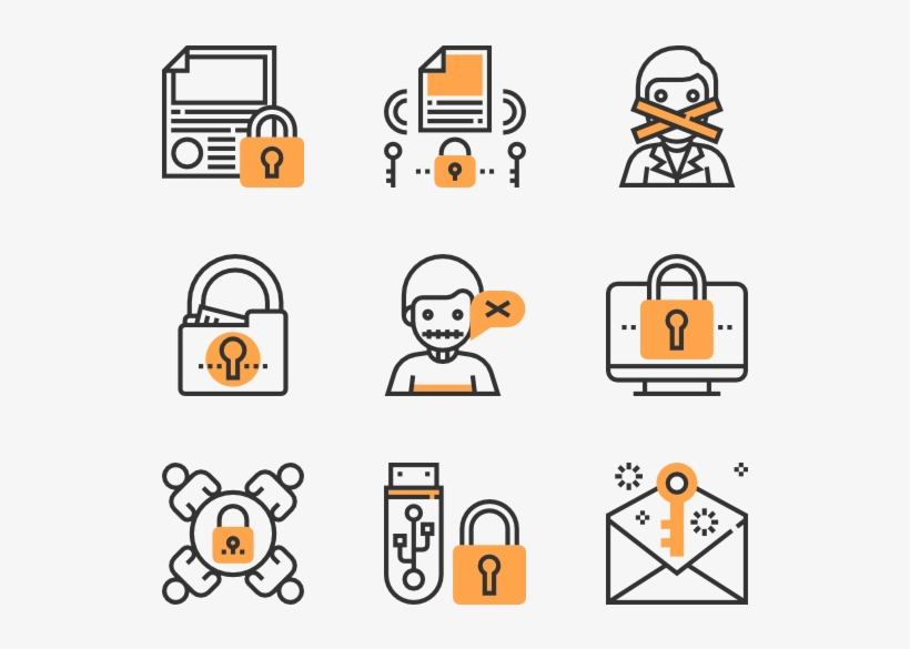 Confidential Information - Corruption Icon, transparent png #939633