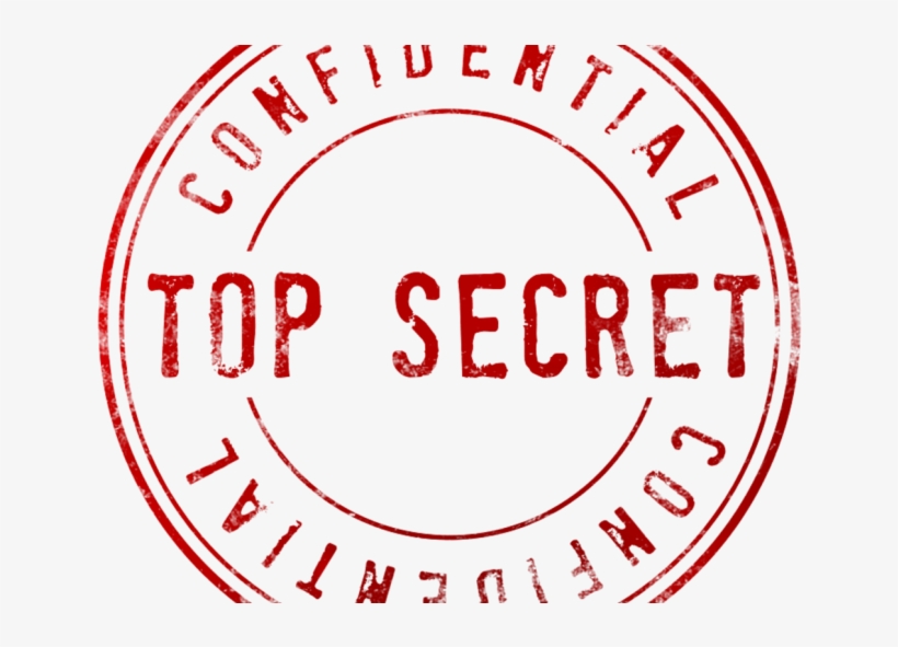 Confidential - Top Secret Stamp Png, transparent png #939656
