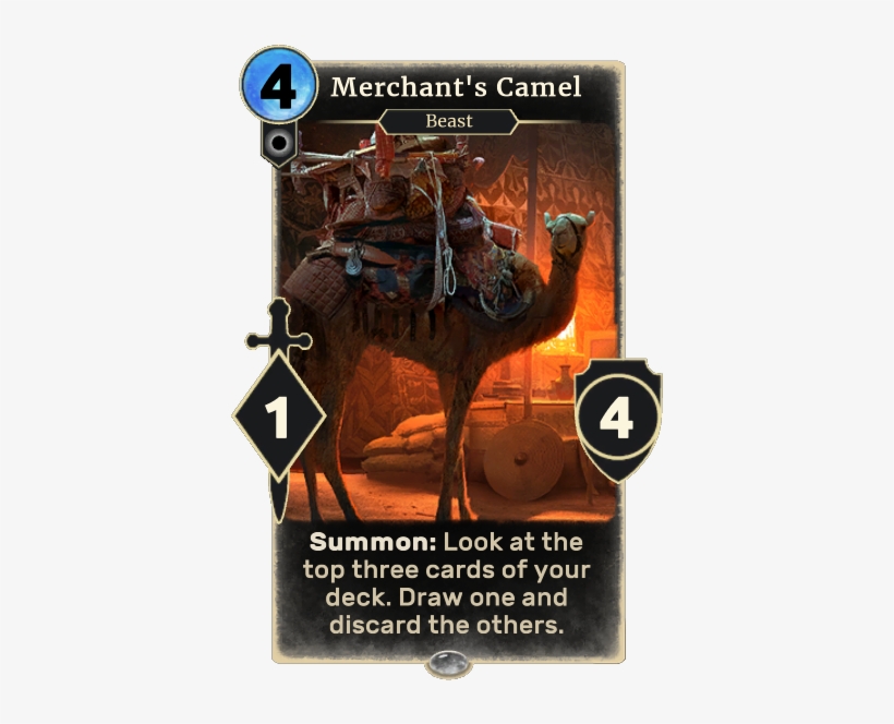 Merchant's Camel - The Elder Scrolls, transparent png #939723