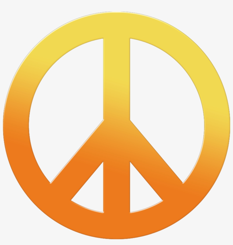 Peace Sign Hd - Peace Symbol Png, transparent png #939945