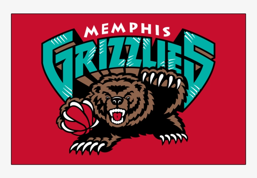 Memphis Grizzlies Logos Iron On Stickers And Peel-off - Memphis Grizzlies Logo 2001, transparent png #9300062