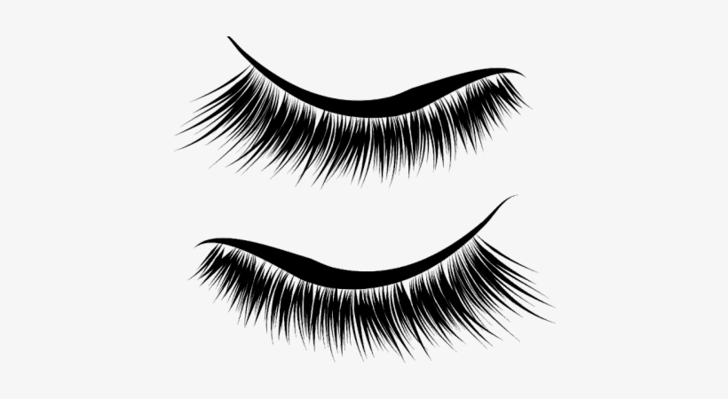 Eyelash Clipart Gold - Eyelash, transparent png #9300394