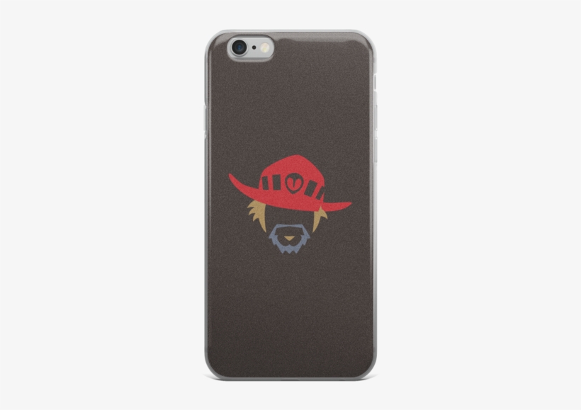Iphone Case Overwatch Mccree Minimalist - Mobile Phone Case, transparent png #9300647