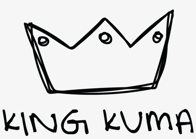Kingkuma Black - Line Art, transparent png #9300984