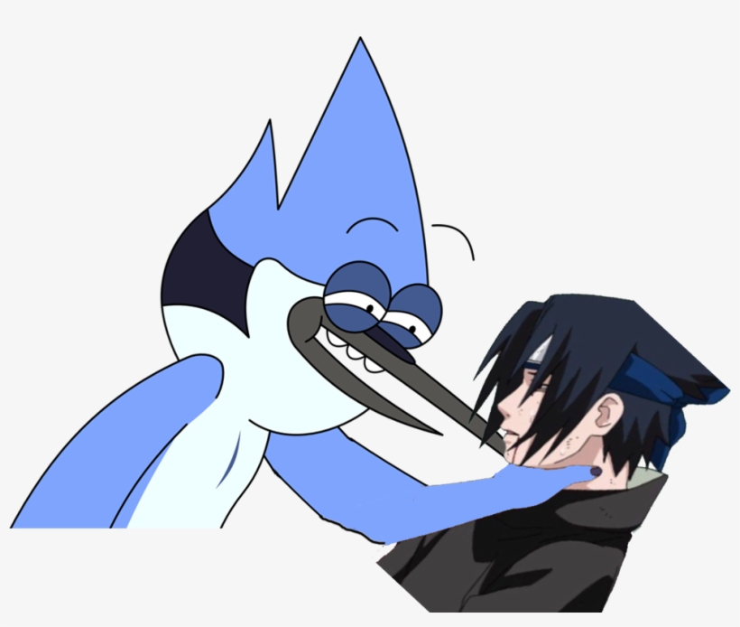 Mordecai Rigby Cartoon Animated Cartoon Illustration - Mordecai Regular Show Icon, transparent png #9301234