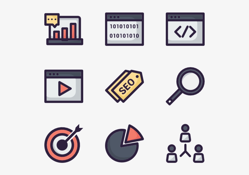 Seo Icons, transparent png #9301398