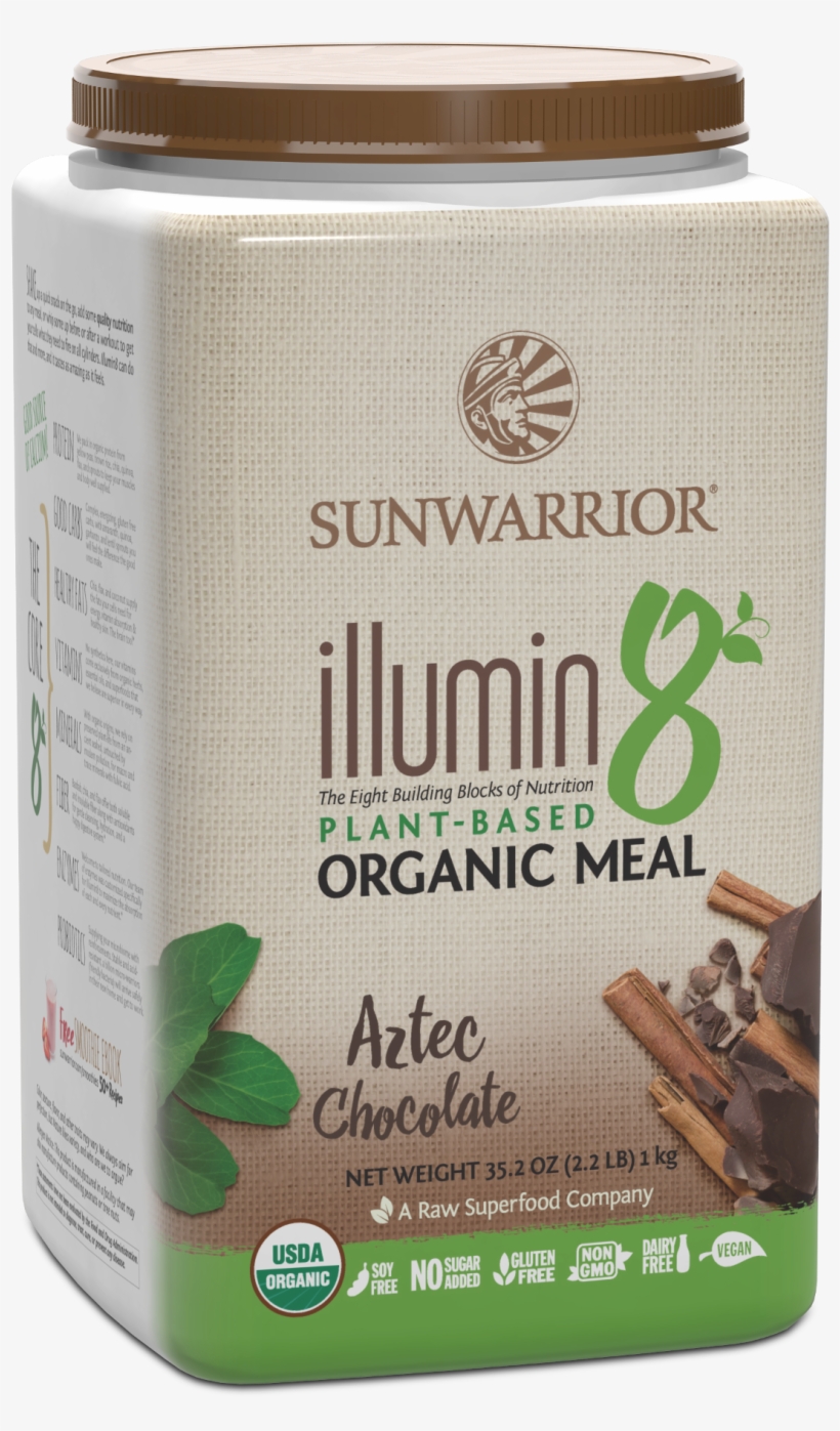 Illumin8 Aztec Chocolate - Sunwarrior Illumin8, transparent png #9302120
