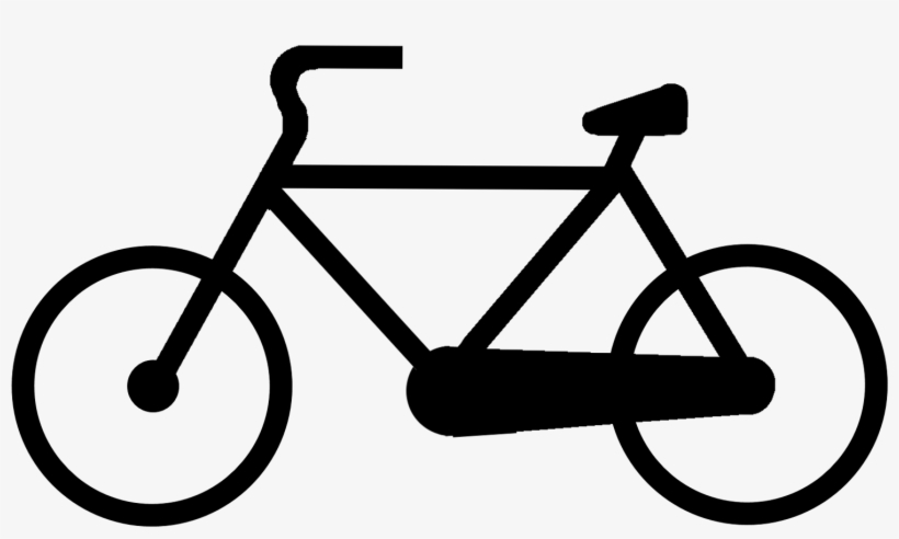 Bike Icon - Bike Drawing, transparent png #9302168