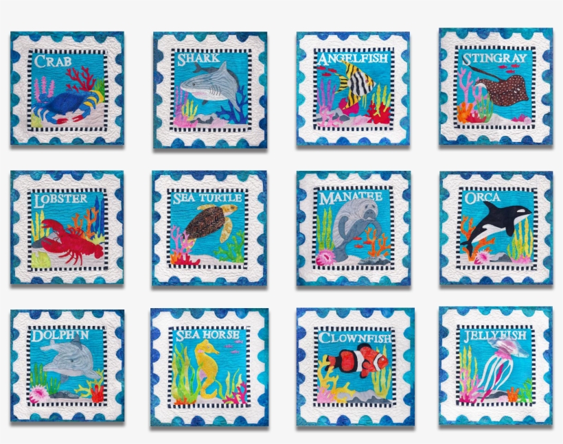 Sea Life All Blocks Bundle - Creative Arts, transparent png #9303230