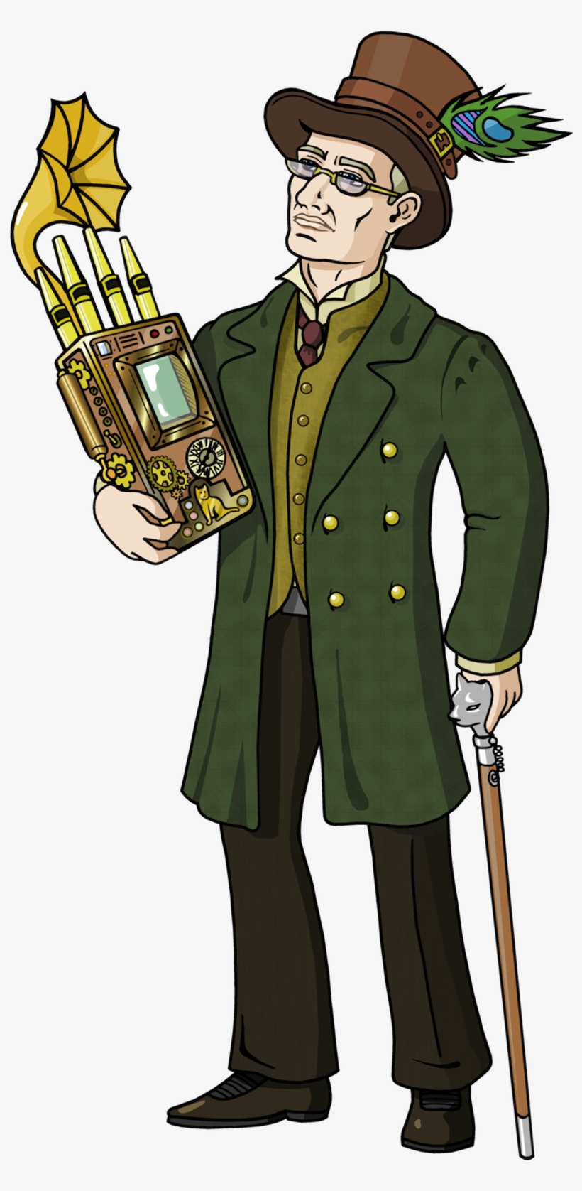 Becoming The Steampunk Victorian Gentleman - Victorian Gentleman Cartoon, transparent png #9303300