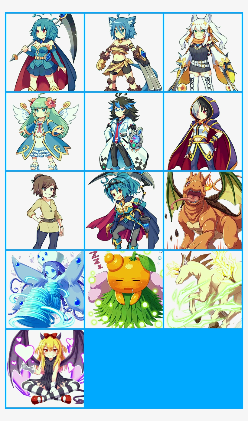 Portraits - Brave Dungeon Sprites, transparent png #9303338