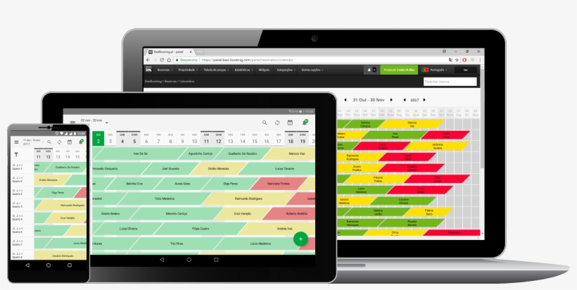 Bedbooking Calendário De Reservas - React Booking System, transparent png #9303886