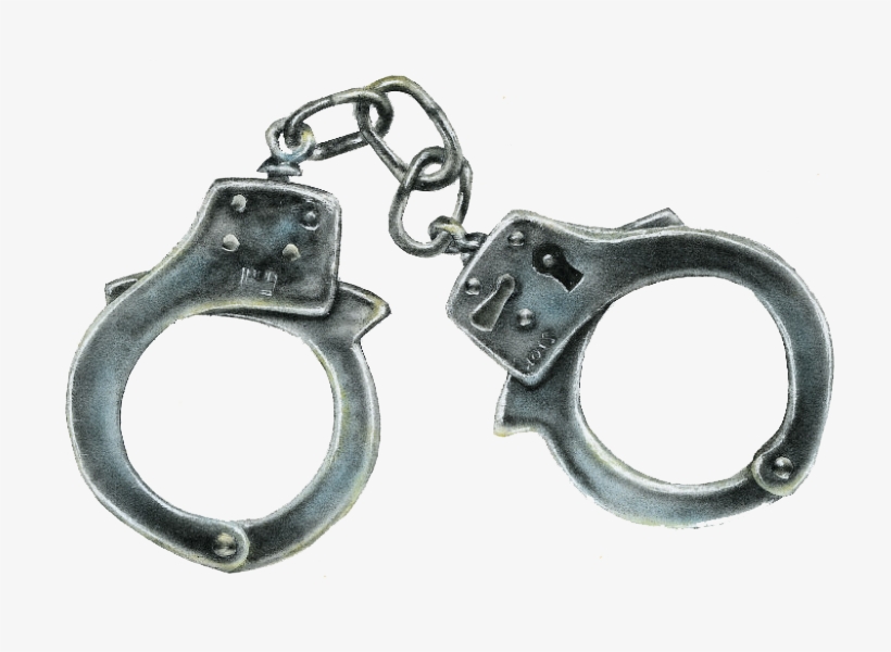 Hand Cuffs - Hand Cuff Tattoo Design, transparent png #9304097