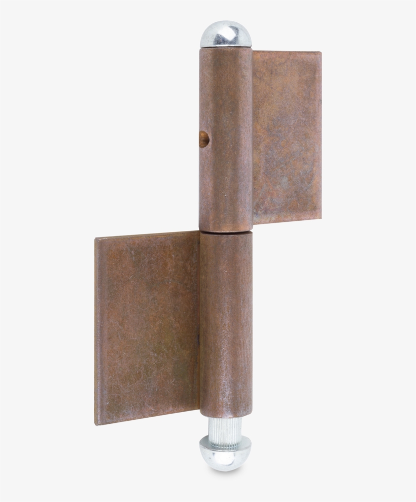 Hinge Steel Blank 80 X 30 X 3 Mm With Loose Pin And - Plywood, transparent png #9304177