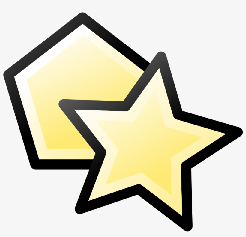 Inkscape Icons Draw Polygon Star - Inkscape Star Tool, transparent png #9305025