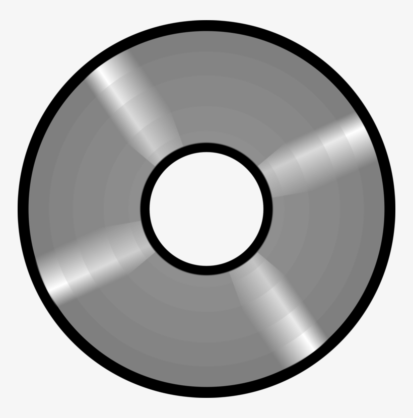 Compact Disc Dvd Blu-ray Disc Disk Storage Computer - Circle, transparent png #9305108