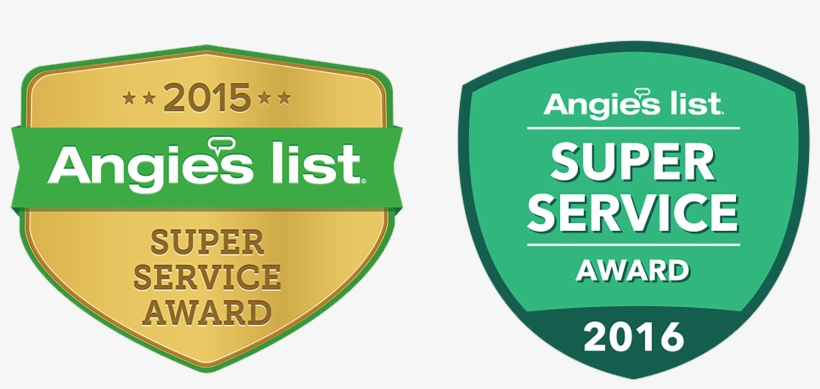 We Won The 2015 & 2016 Super Service Award - Angie's List, transparent png #9305138