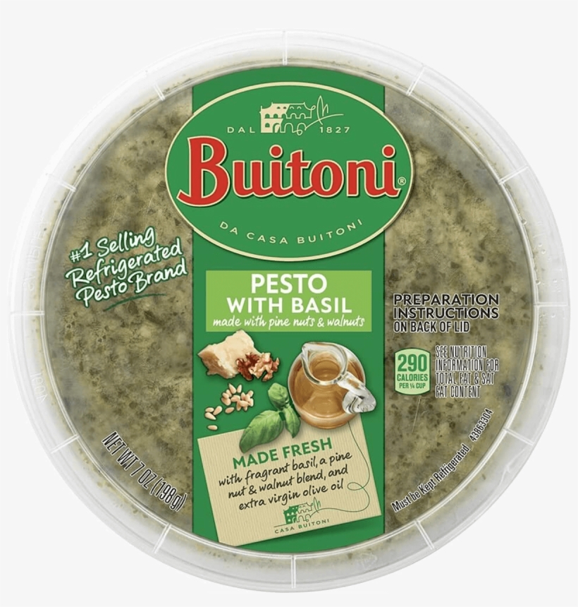 Buitoni® Refrigerated Sauce - Buitoni Pesto Recipe, transparent png #9305481