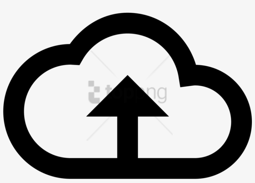 Free Png Upload To The Cloud Icon - Sign, transparent png #9305992