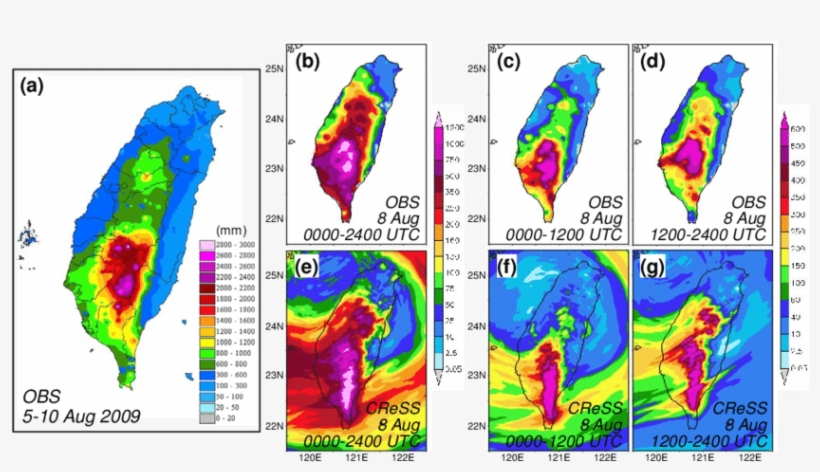 Observed Total Rainfall Distribution (mm) In Taiwan - Taiwan Map, transparent png #9306376