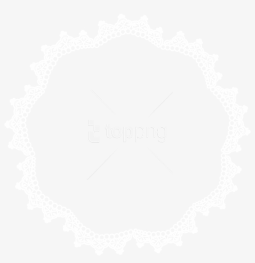 Free Png Download Round Lace Border Frame Png Clipart - Round Lace Border Png, transparent png #9306412