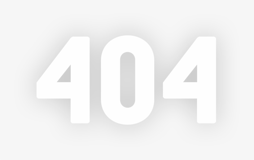 404 - Sign, transparent png #9306481