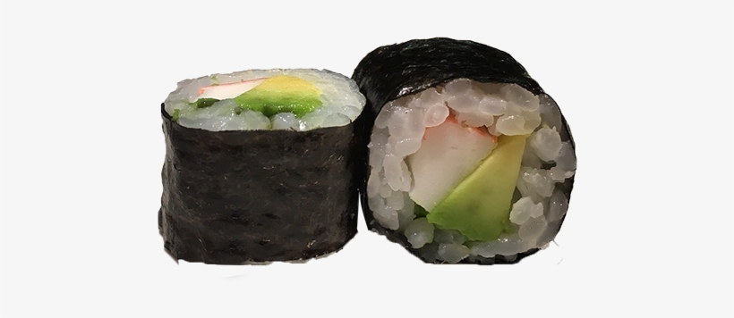 Hosomaki Cangrejo Y Aguacate - California Roll, transparent png #9306991