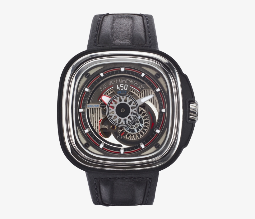 Sevenfriday P3c/01 "hot Rod" Limited Edition - Sevenfriday P3c 01, transparent png #9307517