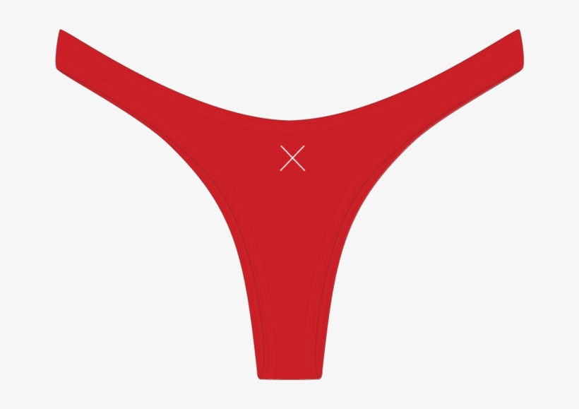 Chic 80's Bottoms - Thong, transparent png #9307646