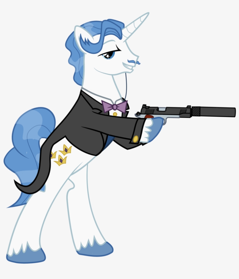 Mtriton, Fancypants, Gun, Pistol, Safe, Simple Background, - Cartoon, transparent png #9307871
