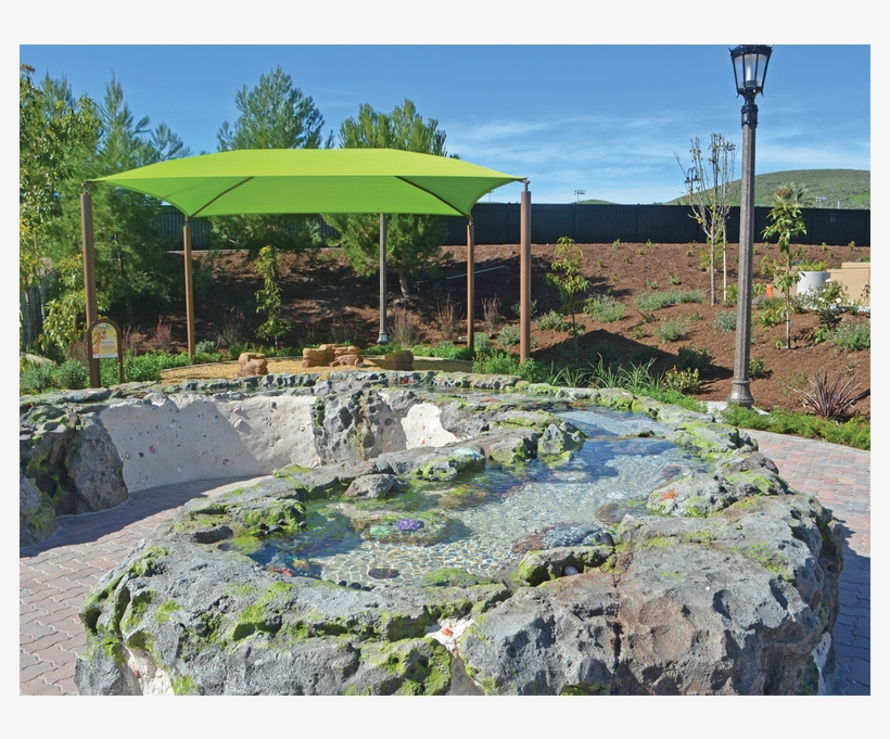 Wind Sculpture And Raised Planters - Umbrella, transparent png #9308486