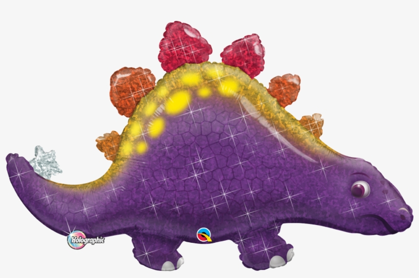 Stegosaurus Super Shape Foil Balloon Balloon In A Box - Balloon, transparent png #9309371