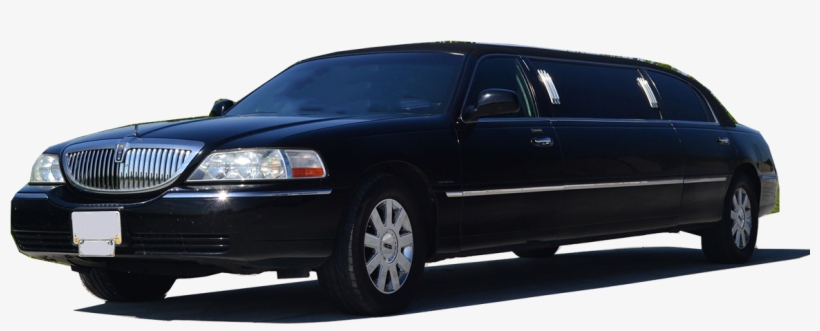 6-passenger Lincoln Towncar Stretch Limo - Limousine, transparent png #9309937