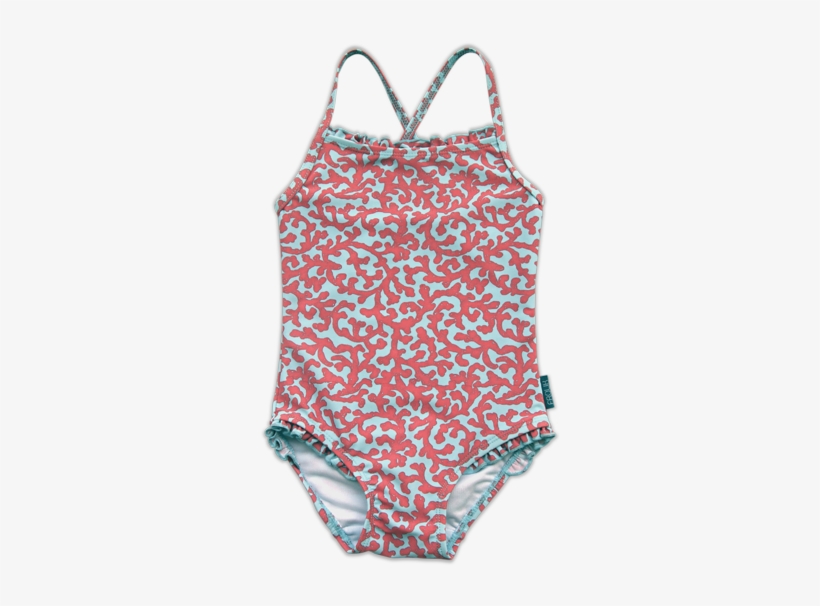 Coral Swimsuit - Maillot, transparent png #9310071