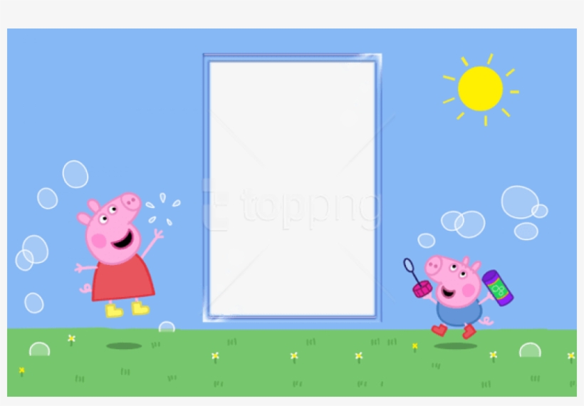 Free Png Peppa Pig Kidsframe Background Best Stock - Peppa Pig Birthday Cards, transparent png #9310356