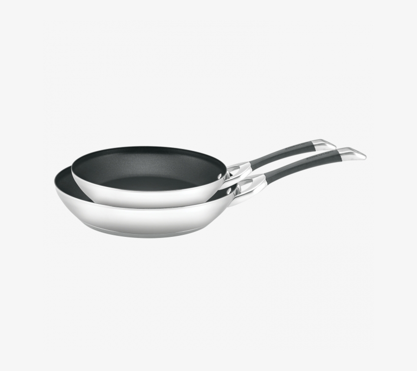 Circulon Symmetry Stainless Steel 20/28cm Skillet Twin - Frying Pan, transparent png #9310527