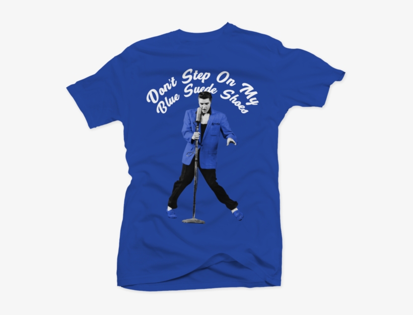 Blue Suede Shoes Elvis Presley Tee - Bobby Fresh Friday The 13th Tee, transparent png #9310913
