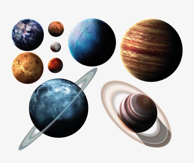 Graphic Freeuse Muursticker Planeet Kopen Set Van Roomit - Muurstickers Planeten, transparent png #9310915