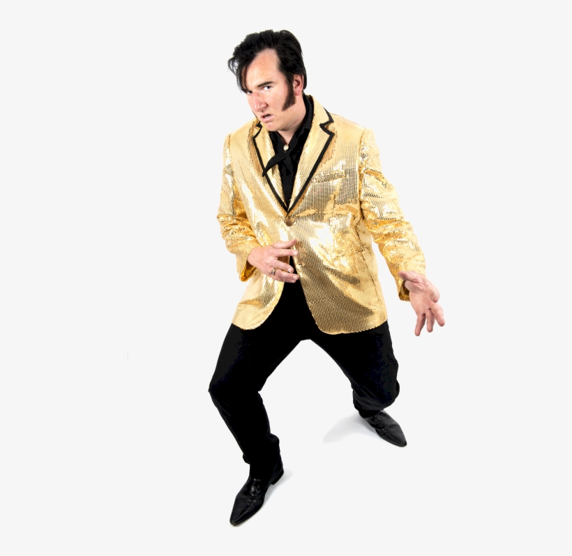 Nicky Hart Is Elvis Presley - Gentleman, transparent png #9310961