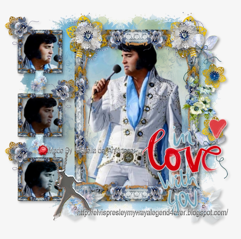 Elvis Presley In Love With You - Poster, transparent png #9310996